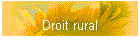 Droit rural